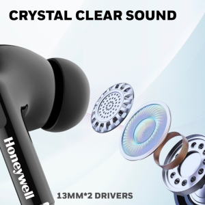 Honeywell Moxie V1200 Truly Wireless Earbuds - [HC000319/AUD/TWS/BLK] / [HC000320/AUD/TWS/WHT]