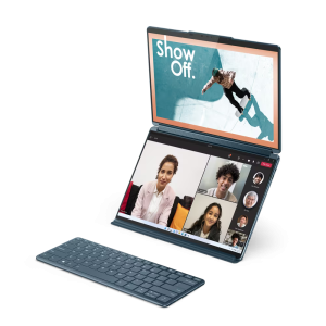 Lenovo 13.3" YogaBook 9i Intel i7-1355U  16GB 1TB 2.8K OLED Touch HDR500 Dual Screen W11P With Office
