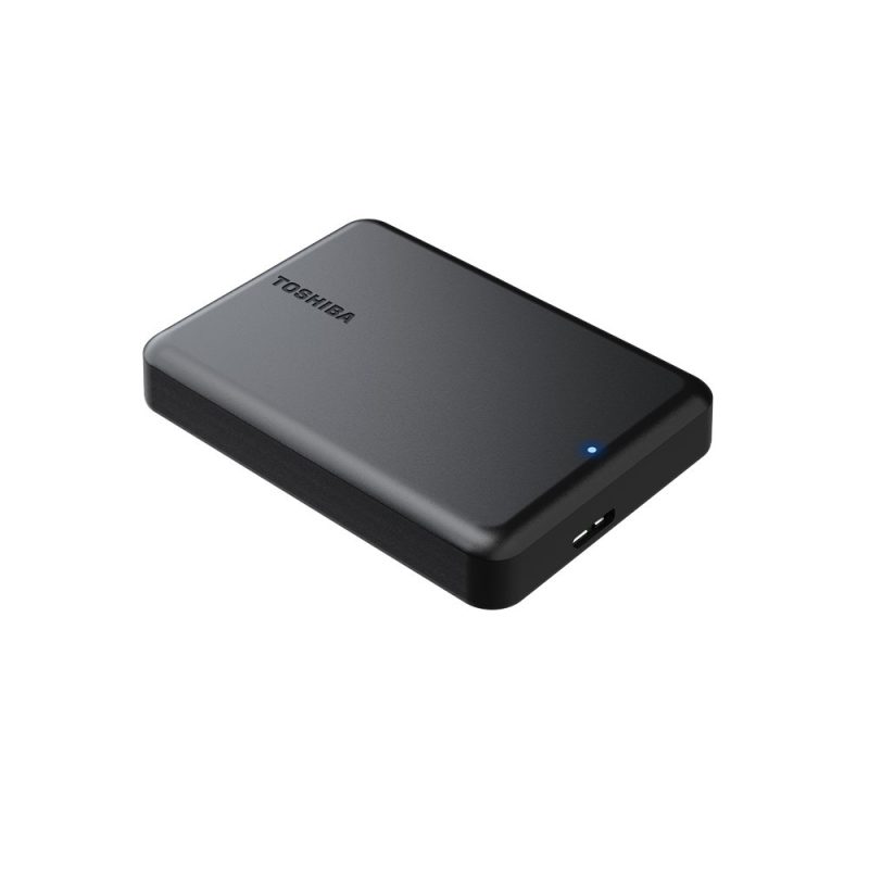 Toshiba 1TB HDTB510AKCAB Canvio Partner A5 Type-C Portable Hard Drive - Black