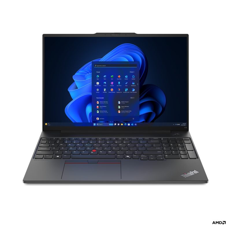 Lenovo 16" Thinkpad E16 Gen 2 AMD R7-7735HS WUXGA IPS 16GB 512GB With Office 3Y Onsite