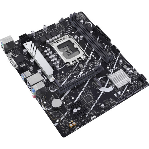 Asus Prime B760M-K-D5 DDR5 LGA 1700 PCIe 4.0 Motherboard BUNDLE Processor