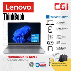 Lenovo 15.6" V15 Gen 4 Laptop R5-7520U 16GB D5 512GB Win11Pro with Office 3Y Warranty