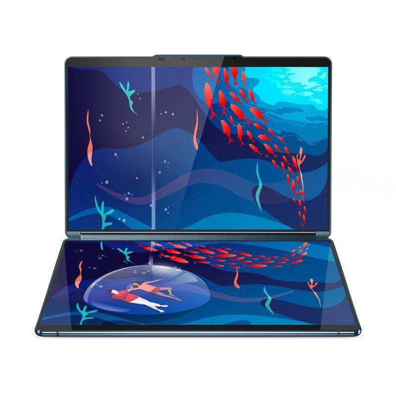 Lenovo 13.3" YogaBook 9i Intel i7-1355U  16GB 1TB 2.8K OLED Touch HDR500 Dual Screen W11P With Office