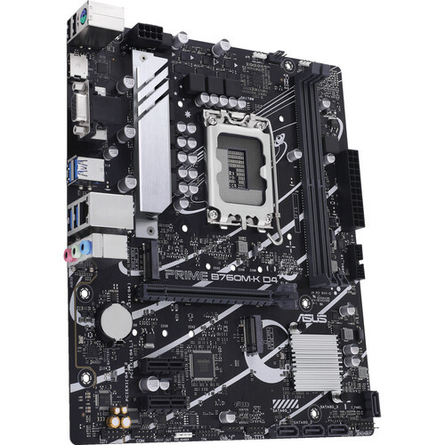 Asus Prime B760M-K-D5 DDR5 LGA 1700 PCIe 4.0 Motherboard BUNDLE Processor