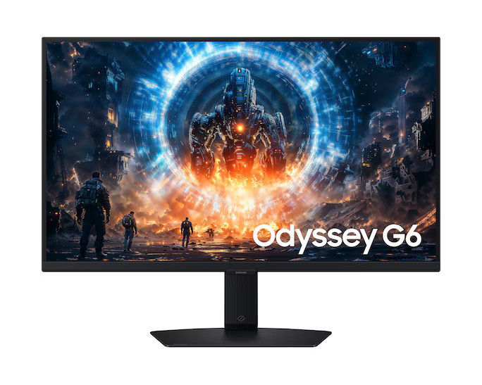 Samsung 27" Odyssey LS27FG602EEXXS G6 G60F IPS QHD Freesync G-Sync 350Hz 1ms Ergonomic Gaming Monitor