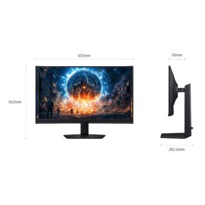 Samsung 27" Odyssey LS27FG602EEXXS G6 G60F IPS QHD Freesync G-Sync 350Hz 1ms Ergonomic Gaming Monitor