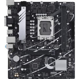 Asus Prime B760M-K-D5 DDR5 LGA 1700 PCIe 4.0 Motherboard BUNDLE Processor