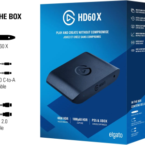 Elgato HD60 X VRR 4K60 HDR10 External Capture Card - 10GBE9901