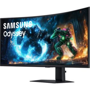 Samsung 37" Odyssey LS37FG752EEXXS G7 G75F VA 4K HDR10+ FreeSync 165Hz 1ms Ergonomic Curved Gaming Monitor