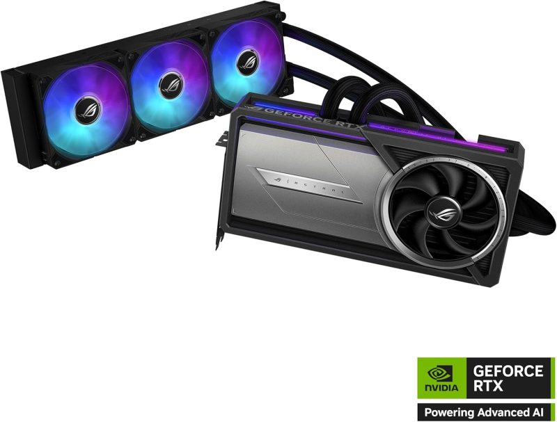 Asus ROG Astral LC GeForce RTX 5090 32GB GDDR7 OC Edition Graphic Card - ROG-ASTRAL-LC-RTX5090-O32G-GAMING