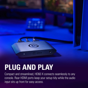 Elgato HD60 X VRR 4K60 HDR10 External Capture Card - 10GBE9901