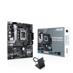 Asus Prime H610M-F-WIFI-D4 DDR4 PCie 4.0 WiFi 6 LGA 1700 Micro-ATX Motherboard