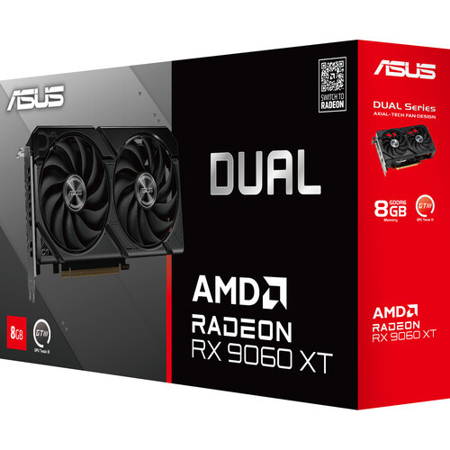 Asus Dual Radeon RX9060XT 8GB GDDR6 - DUAL-RX9060XT-8G