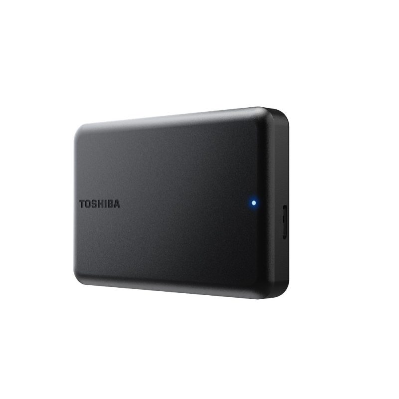 Toshiba 1TB HDTB510AKCAB Canvio Partner A5 Type-C Portable Hard Drive - Black