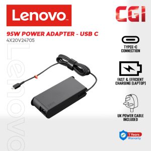 Lenovo 95W Standard AC Adapter USB TYPE-C 4X20V24705