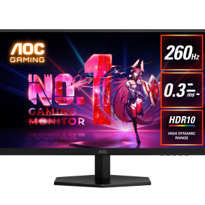 AOC 27" Q27G42ZE Fast IPS QHD HDR10 Adaptive Sync 260Hz 0.3ms Gaming Monitor