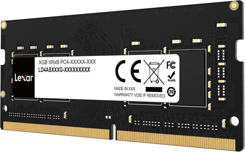 Lexar 16GB DDR4-3200Mhz SODIMM Memory RAM - LD4AS016G-B3200GSST