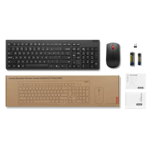 Lenovo Essential Wireless Combo Keyboard & Mouse Gen 2 - 4X31R64453