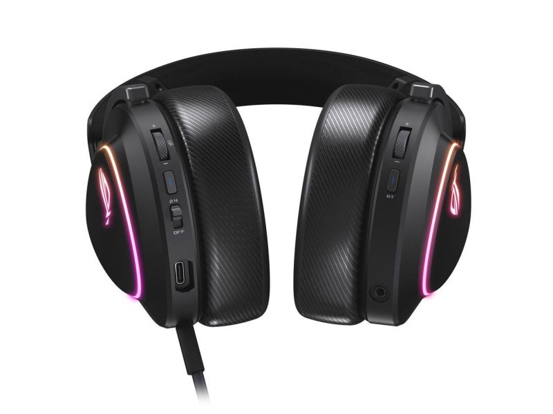 Asus A701 ROG Delta II Speednova Tri-Mode DualFlow Audio 10mm Super-Wideband Mic 110HR Battery Wireless Gaming Headset