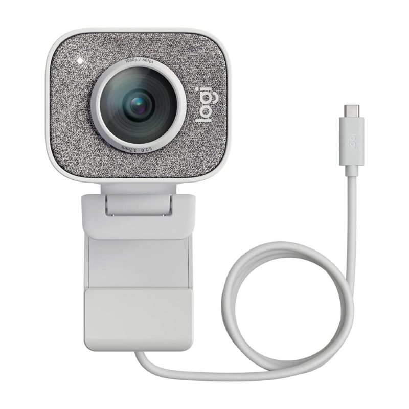 05cd53e9258274e185096600facbc0d6.jpeg Logitech Streamcam Full HD 1080P USB C Streaming Webcam (960-001299) - Off White