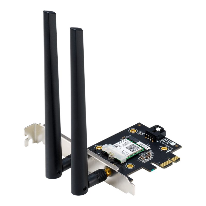 Asus PCE-AX3000 160MHz Bluetooth 5.0 OFDMA and MU-MIMO Dual Band PCI-E WiFi 6