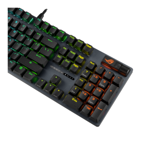Asus XA14 ROG Strix Scope II X Mechanical Hot Swappable PBT / UV-Coated ABS Doubleshot Wired Gaming Keyboard