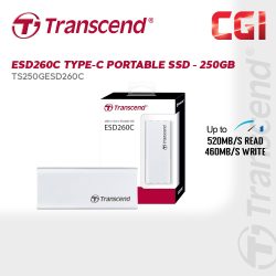Transcend 250GB ESD260C USB 3.1 Gen 2 Portable SSD?TS250GESD260C