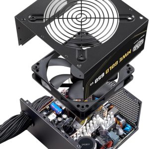 Cooler Master MWE Gold 650W V3 ATX 3.1 Non-Modular PSU - MPE-6502-ACAG-3BUK