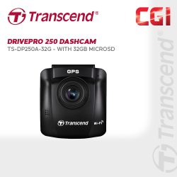 Transcend DrivePro 250 Dashcams with 32GB microSD,- TS-DP250A-32G