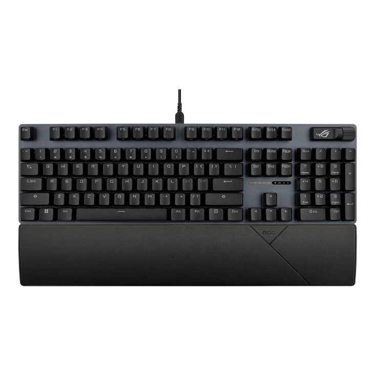 Asus XA14 ROG Strix Scope II X Mechanical Hot Swappable PBT / UV-Coated ABS Doubleshot Wired Gaming Keyboard