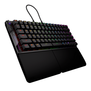 Aaus ROG Falcata M703 Tri-Mode 75% Split Design  ROG HFX V2 Magnetic Switch SpeedNova 8K Wireless Gaming Keyboard