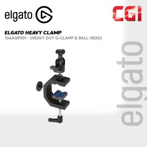 Elgato Heavy Clamp (Heavy Duty G-Clamp and Ball Head) - 10AAQ9901