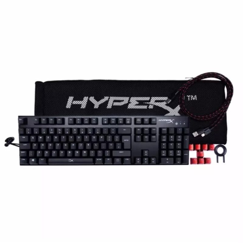 HyperX Alloy FPS Mechanical Gaming Keyboard - Cherry Red Switch (HX-KB1RD1-NA/A3)