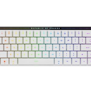 Asus M603 Blue Switch ROG Falchion RX Low Profile 65% Compact SpeedNova Wireless Tri-Mode Gaming Keyboard