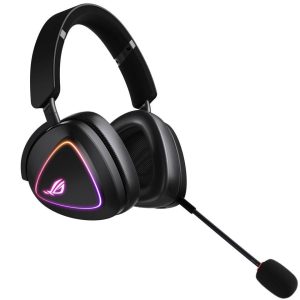 Asus A701 ROG Delta II Speednova Tri-Mode DualFlow Audio 10mm Super-Wideband Mic 110HR Battery Wireless Gaming Headset