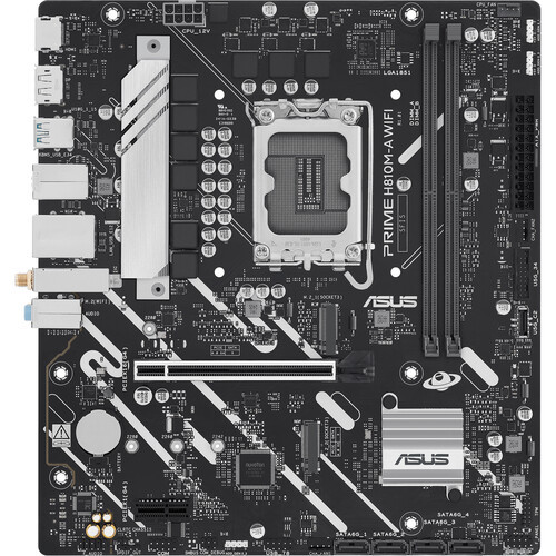 Asus Prime H810M-A WIFI DDR5 Intel LGA 1851 Bundle ULTRA 5 Processor Gaming