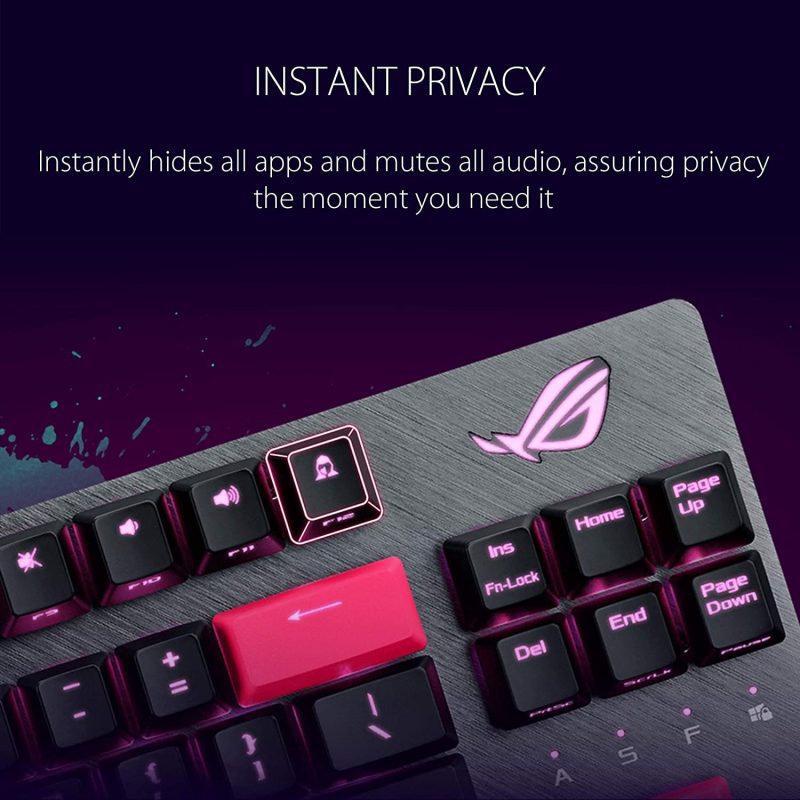 Asus ROG Strix Scope TKL Electro Punk Keyboard (90MP01V0-BKUA00)
