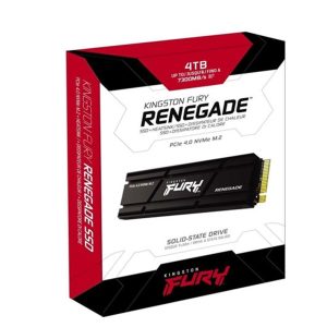 Kingston Fury Renegade PCIe Gen 4x4 M.2 2280 NVMe SSD - SFYRDK/4000G