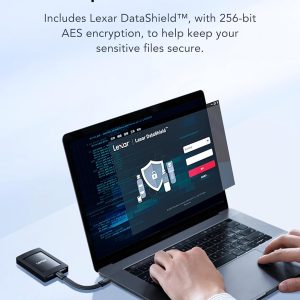 Lexar SL500 1TB Portable SSD 2000MB/s with Magnetic Set (Magsafe Compatible) - LSL500M001T-RNBNG