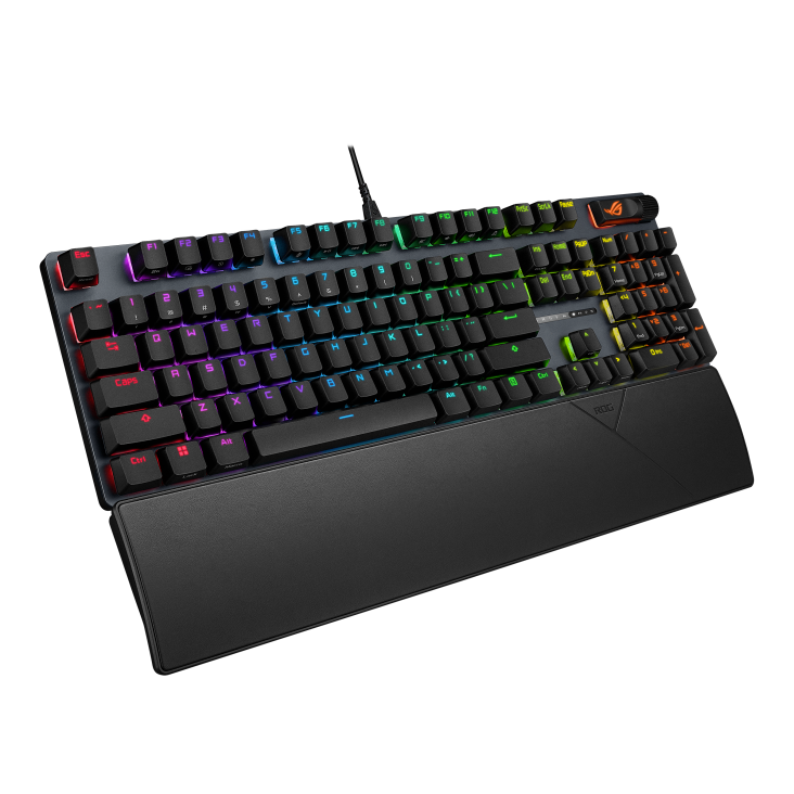 Asus XA14 ROG Strix Scope II X Mechanical Hot Swappable PBT / UV-Coated ABS Doubleshot Wired Gaming Keyboard