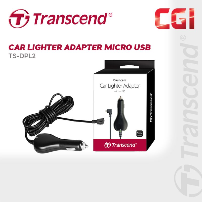 Transcend Car Lighter microUSB Adapter - TS-DPL2