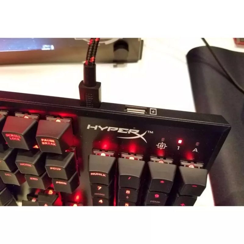 HyperX Alloy FPS Mechanical Gaming Keyboard - Cherry Blue Switch (HX-KB1BL1-NA/A3)