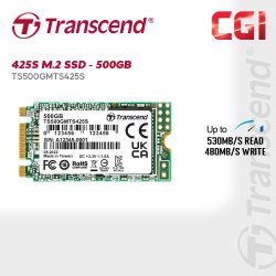 Transcend 500GB SATA III 6Gb/s M.2 2242 425S 3D NAND SSD - TS500GMTS425S