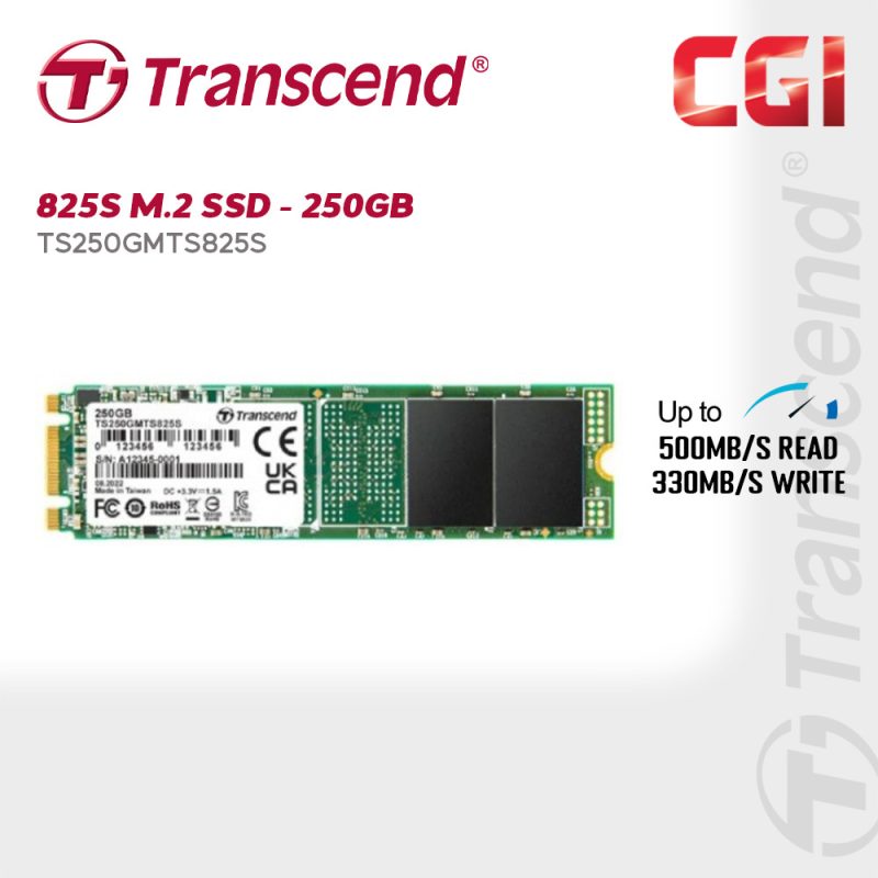 8ba5586dfe4a62ea9e7916405c1312e3.jpeg Transcend 250GB SATA III 6Gb/s 3D NAND M.2 2280 SSD - TS250GMTS825S