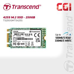 Transcend 250GB SATA III 6Gb/s M.2 2242 425S 3D NAND SSD - TS250GMTS425S