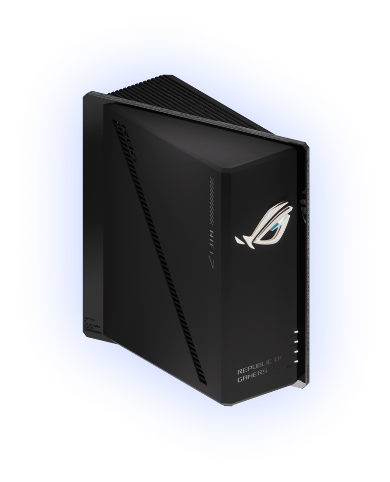 Asus ROG Strix GS-BE18000 Tri-Band WiFi 7 320MHz 6GHz 20G 18000 Mbps Parental Control AiMesh Ultimate Gaming Router