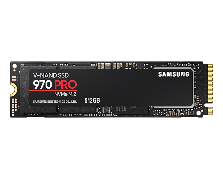 Samsung SSD 970 PRO NVMe M.2 512GB - MZ-V7P512BW