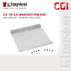 Kingston Accessory 2.5" to 3.5" Bracket with Screw For SSD - SNA-BR2/35