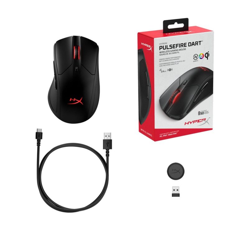 HyperX Pulsefire Dart Wireless Gaming Mouse  (HX-MC006B)