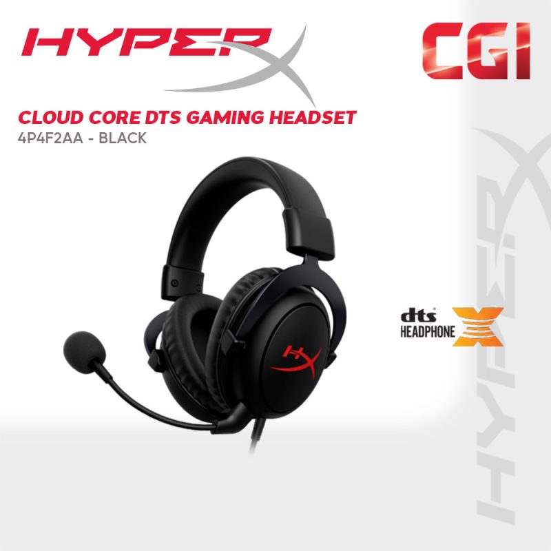 HyperX Cloud Core DTS Gaming Headset - 4P4F2AA
